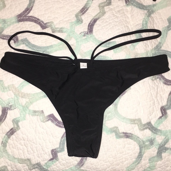 SHEIN Other - Black Shein Bikini Bottoms (L)
